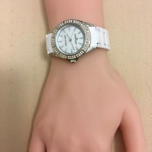 Anne Klein White Ceramic Lady’s Watch